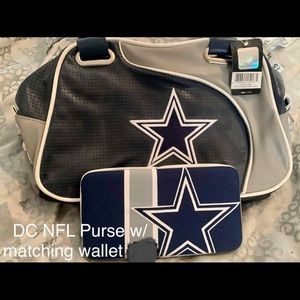 Dallas Cowboys Hand Bag w/ Matching Wallet